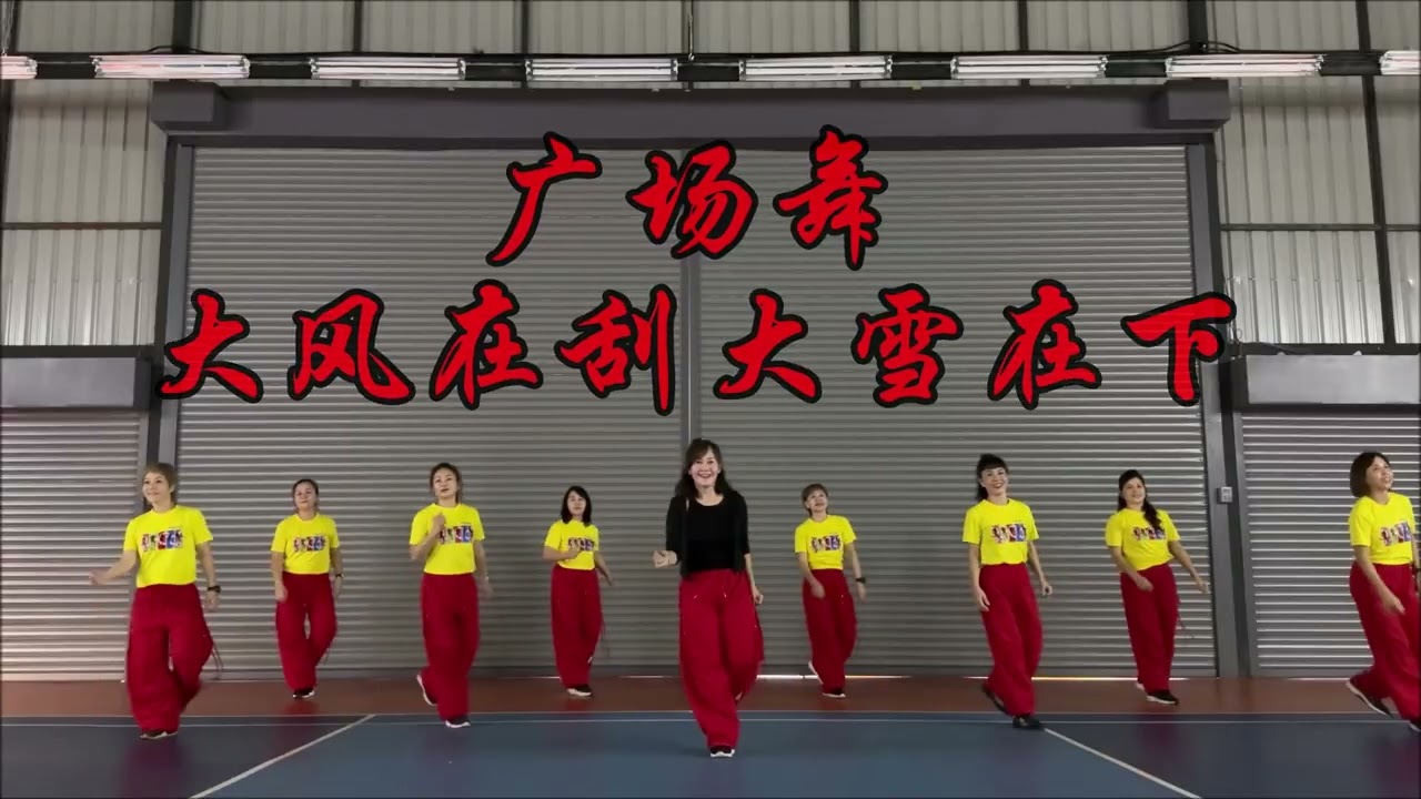 【 广场舞 】大风在刮大雪在下
