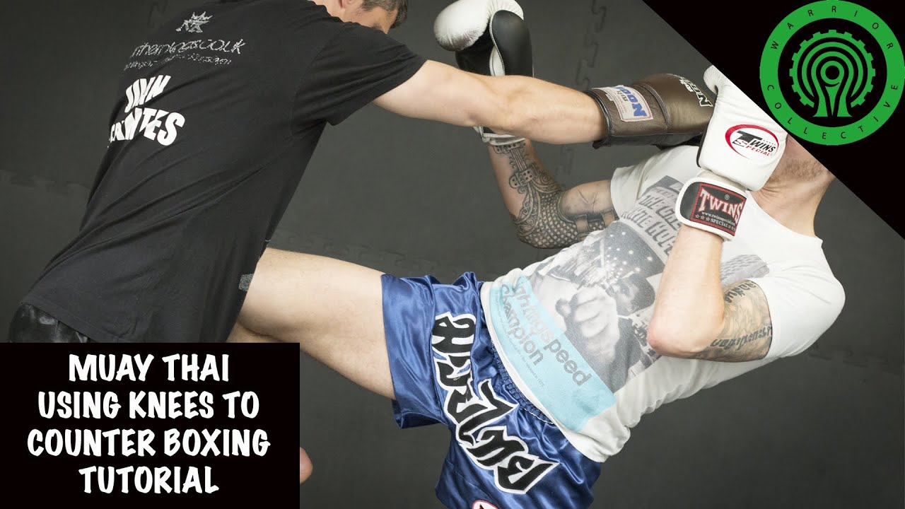 Muay Thai Countering Boxing with Knees Tutorial