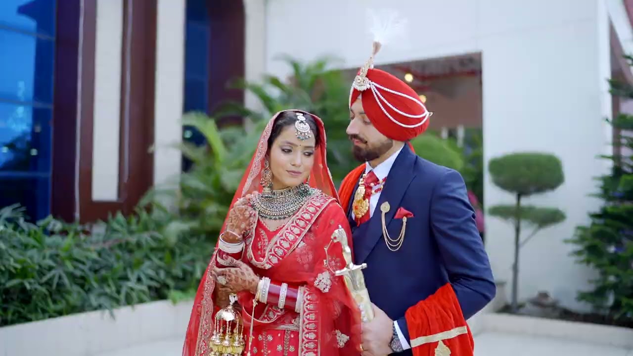Gurpreet Singh ❤️ Prabhjot Kaur {Highlights wedding ceremony} By Abhi photography M.81467-44684