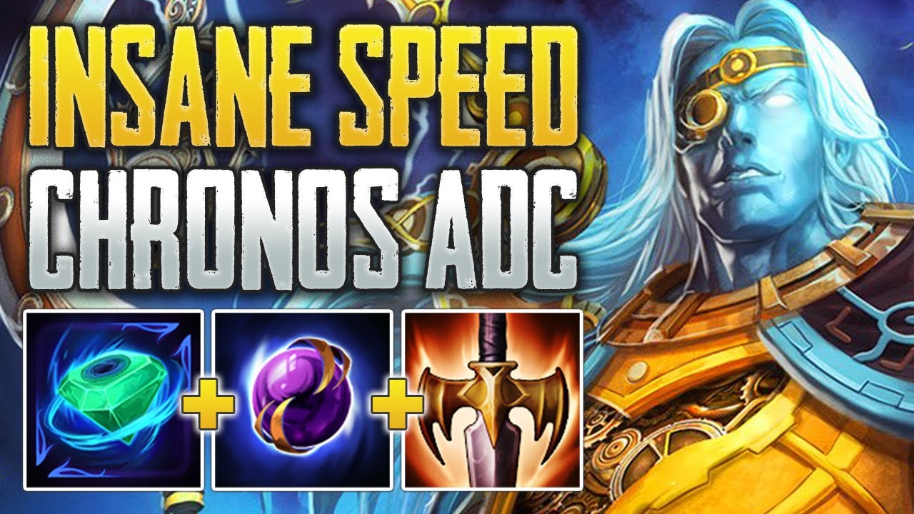 MOVESPEED HASTE BUILD IS RIDICULOUS! Chronos ADC Gameplay (SMITE Conquest)