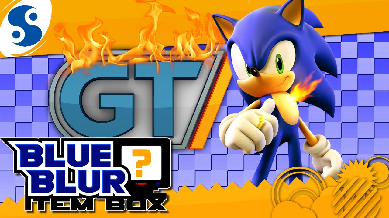 GT Burned By Sonic Twitter | Ящик с предметами BLUE BLUR