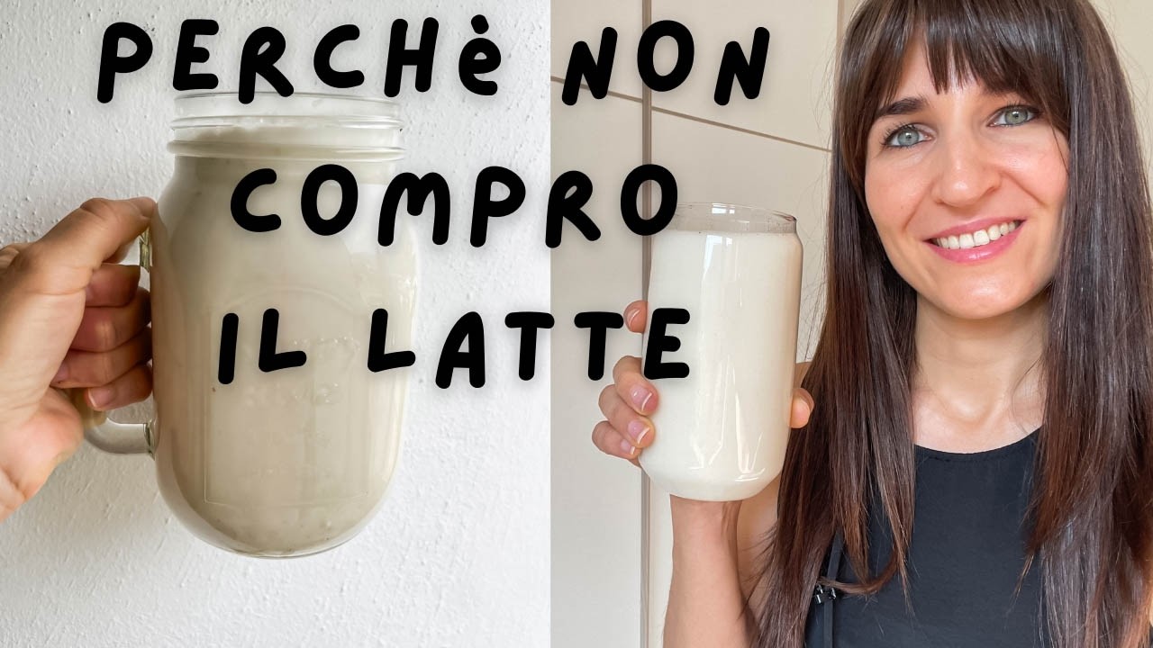 Basta frullare AVENA + ACQUA per un latte perfetto