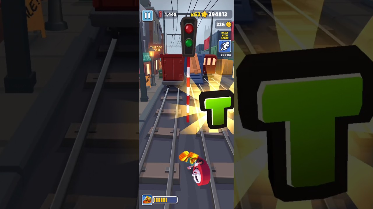 Subway surfers in London City - Loc #subwaysurfers #greatestgaming36 #shorts