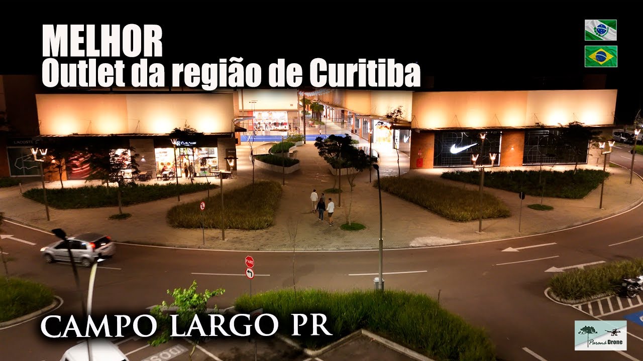 City Center Outlet em Campo Largo é o maior e melhor Outlet da região de Curitiba