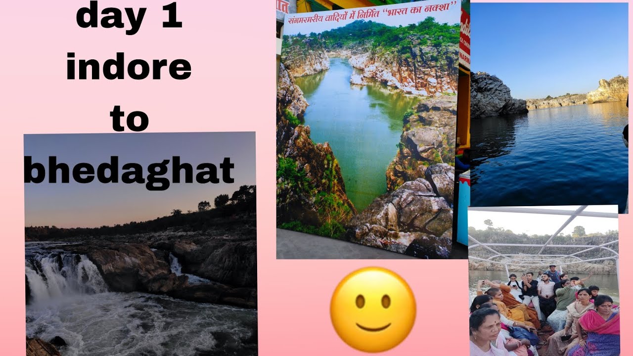 Indore to Bhedaghat | bhedaghat | Dhuandar waterfall | Narmada river | travel vlog | family