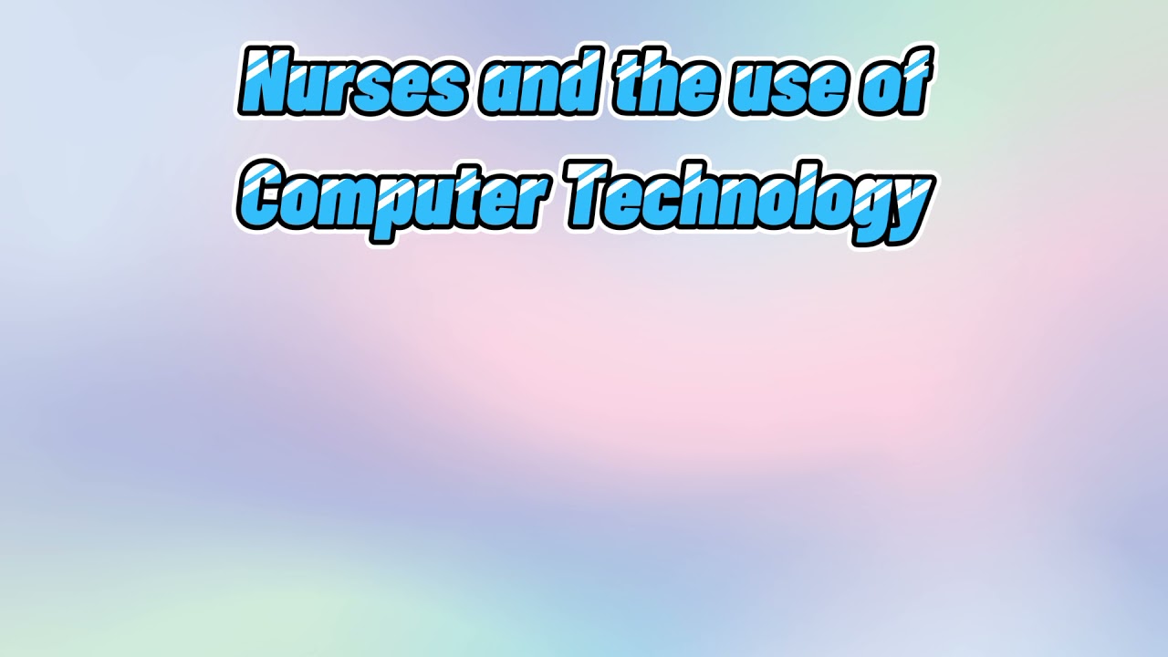 Role of Computer in Nursing