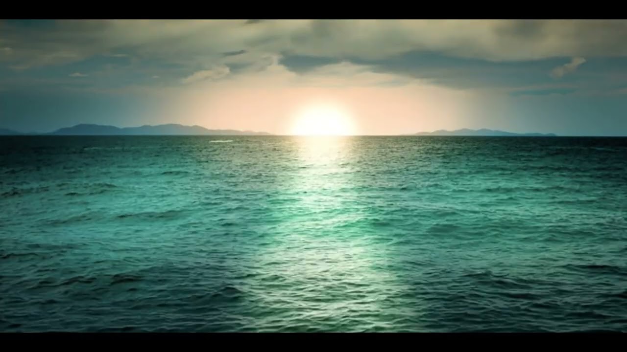 Ocean Waves at Golden Hour 🌊 2 Hours | Grounding & Deep Calm 4K