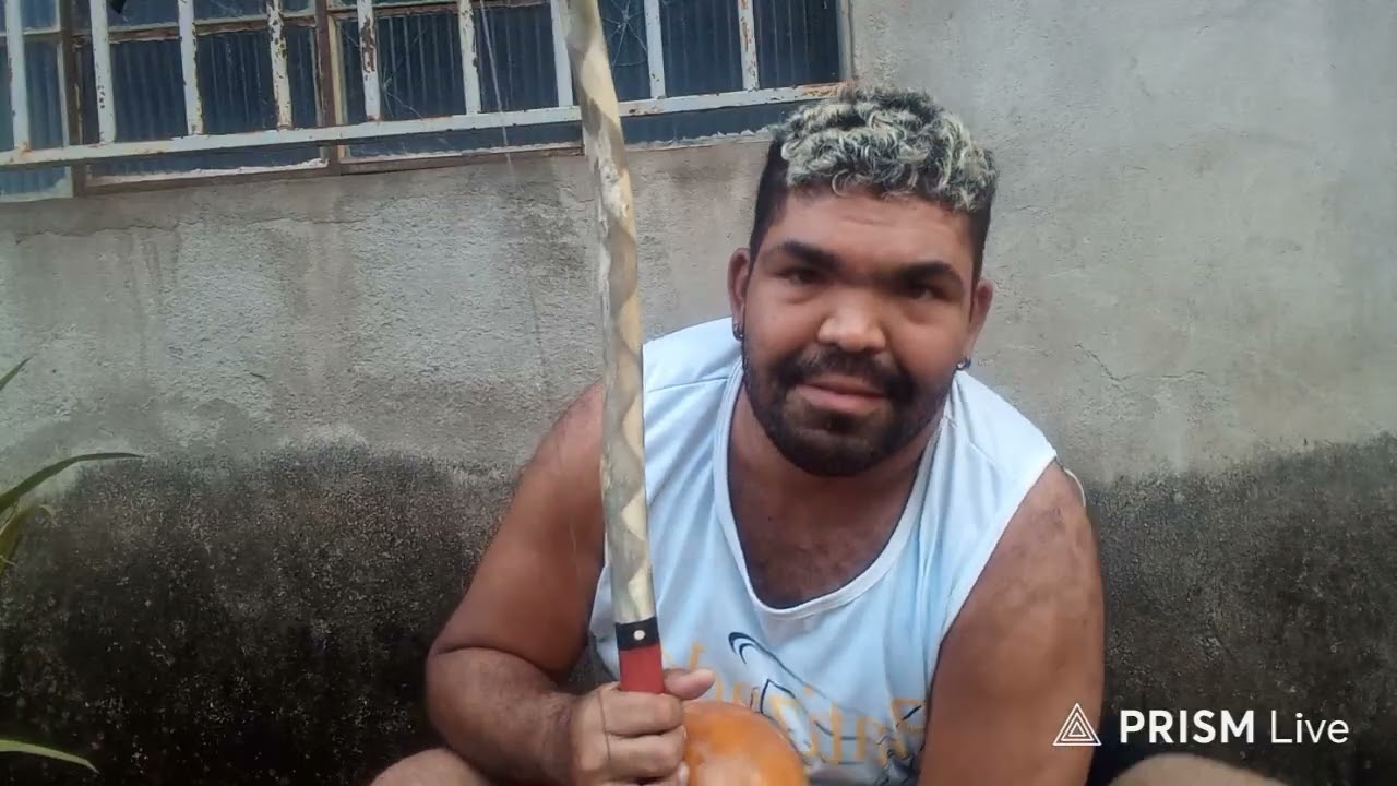 Vlog contação com berimbau capoeira 