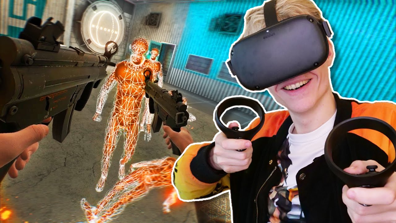 Boneworks VR on the Oculus Quest (Oculus Link Gameplay)
