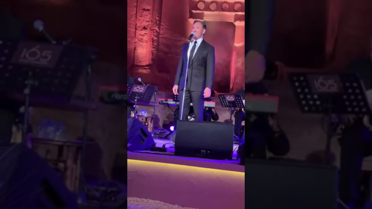 حفل القيصر كاظم الساهر الاردن -البترا  2025