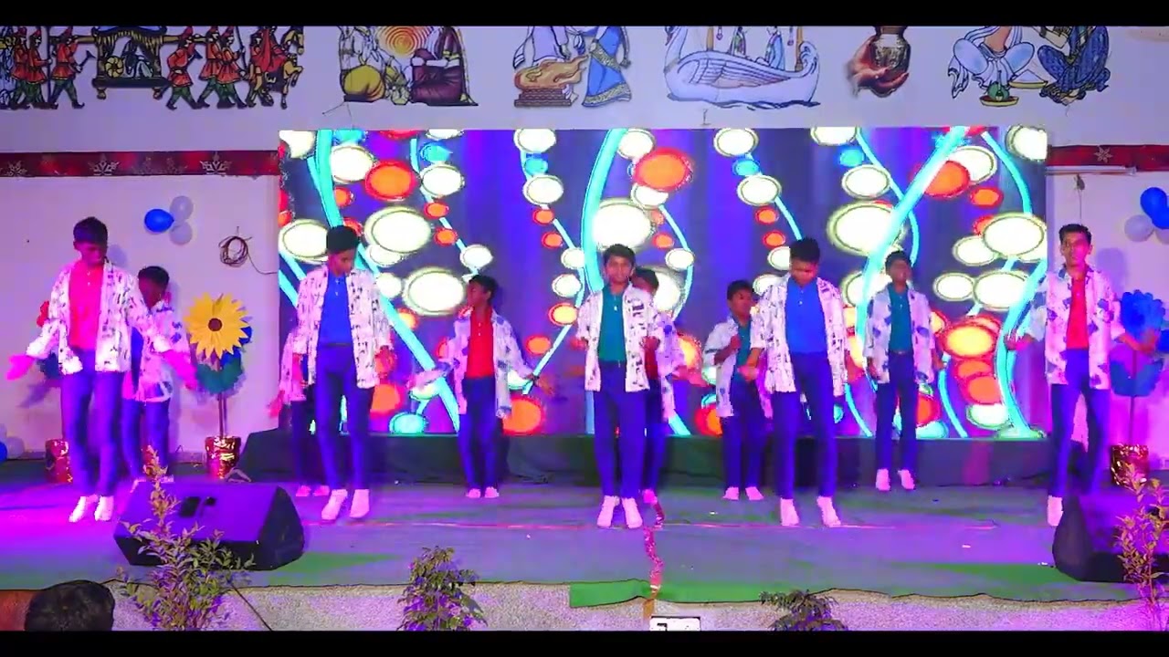 Primary boys dance performance #annualday2025-26 @VernonschoolBeeramguda 