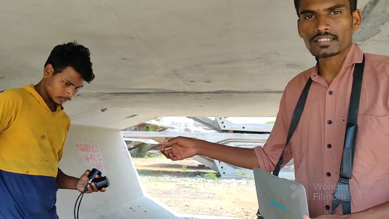 Ultrasonic pulse velocity test of concrete (UPV) Non destructive test (  தமிழில்)