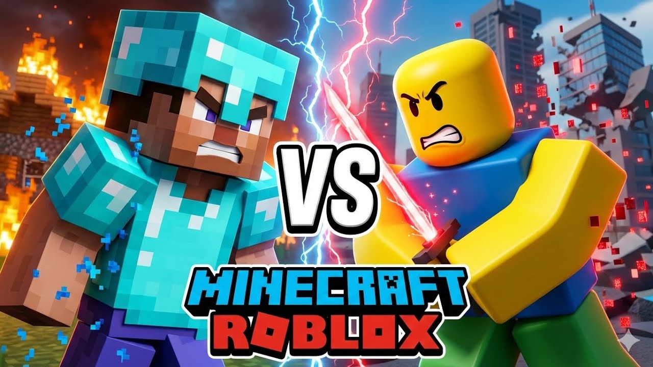 MINECRAFT vs ROBLOX: ¿Cuál es MEJOR en 2026?