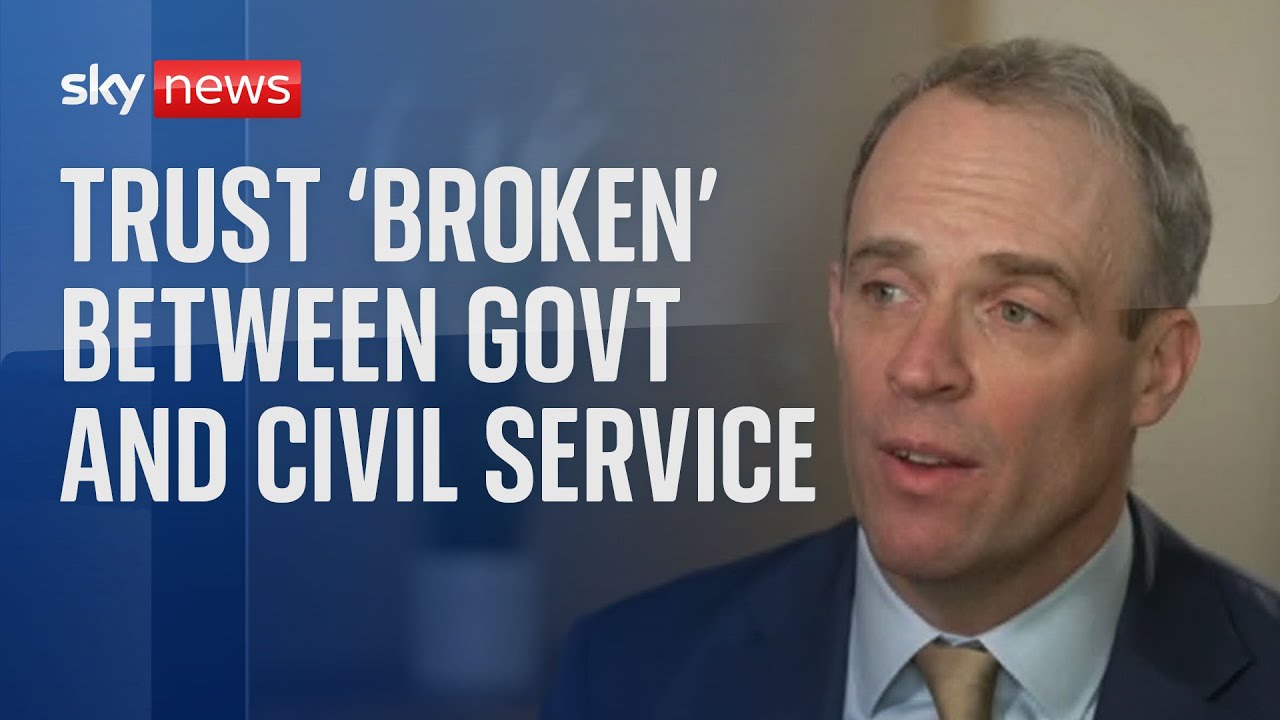 Raab resignation: Trust 'broken' between civil service and ministers