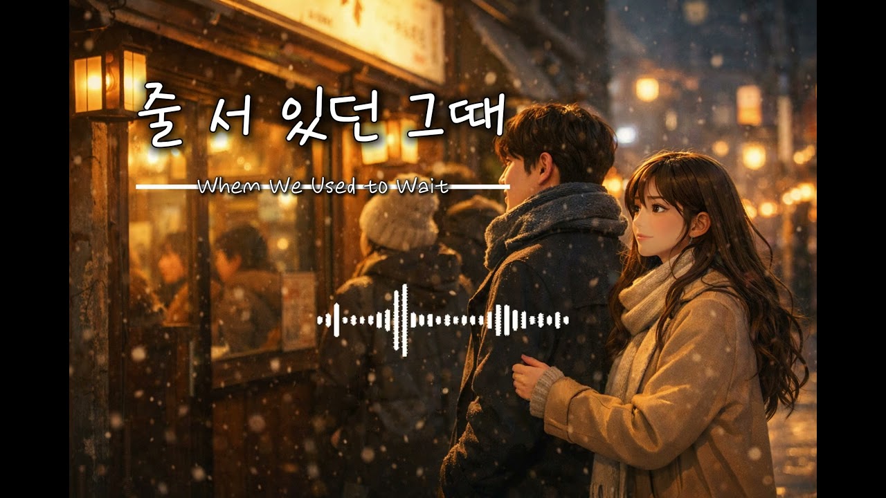 가게 앞 그 짧은 기다림 (That Short Wait Outside) | 겨울 감성 인디밴드 K-pop | 여자보컬 | 감정음표 Emotones