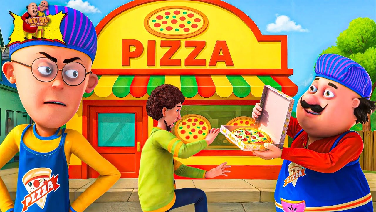 Motu Patlu की Pizza Shop के Kids दीवाने हो गए | Motu Patlu | Kiddie Land