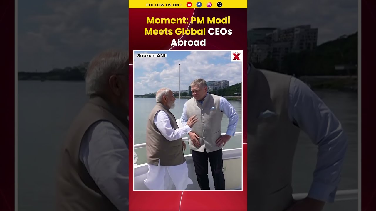 #watch | PM Modi Slovakia CEOs Meeting, High-Level Corporate Interaction In Bratislava #shorts