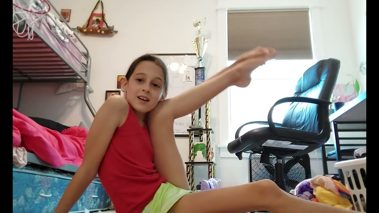 Gymnastics Split Stretching Challenge 🤸&zwj;♀️ | Flexibility Training