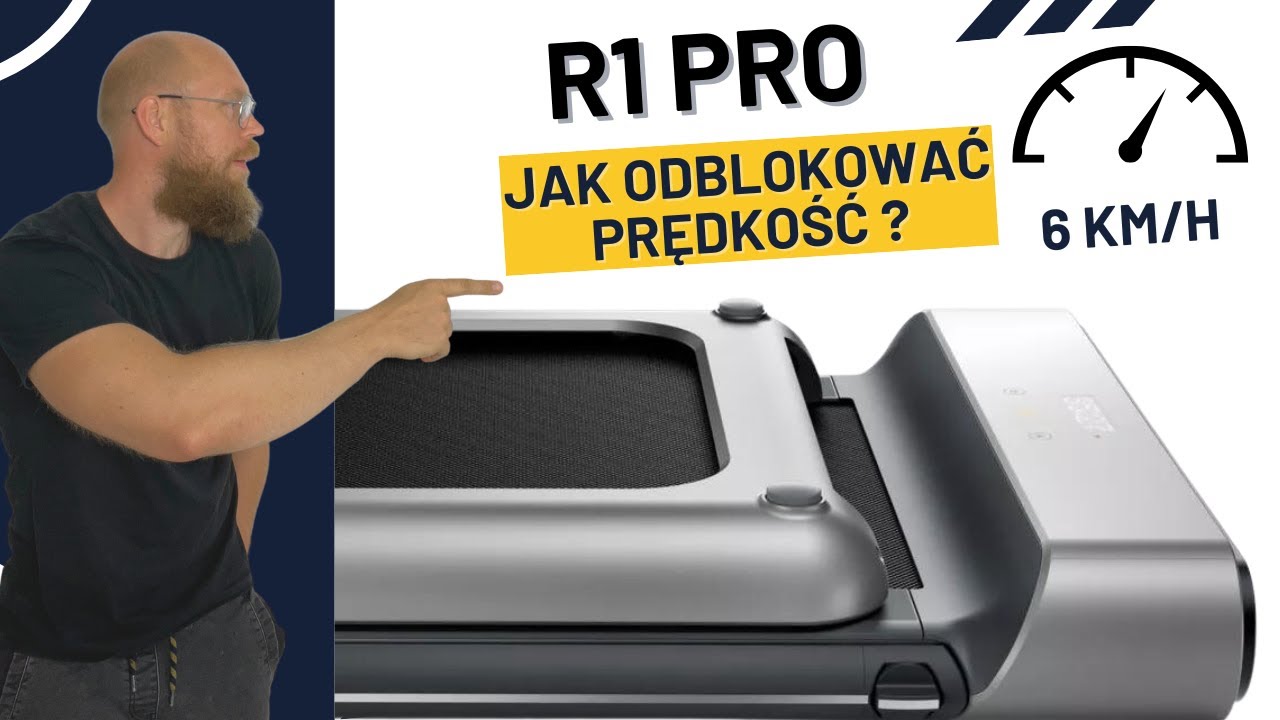 KINGSMITH R1 PRO- JAK ODBLOKOWAĆ PRĘDKOŚĆ 6 KM/H ZE ZŁOŻONĄ RACZKĄ