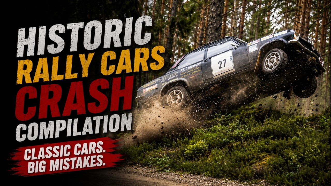 Historic Rally Cars Crash Compilation [HD]