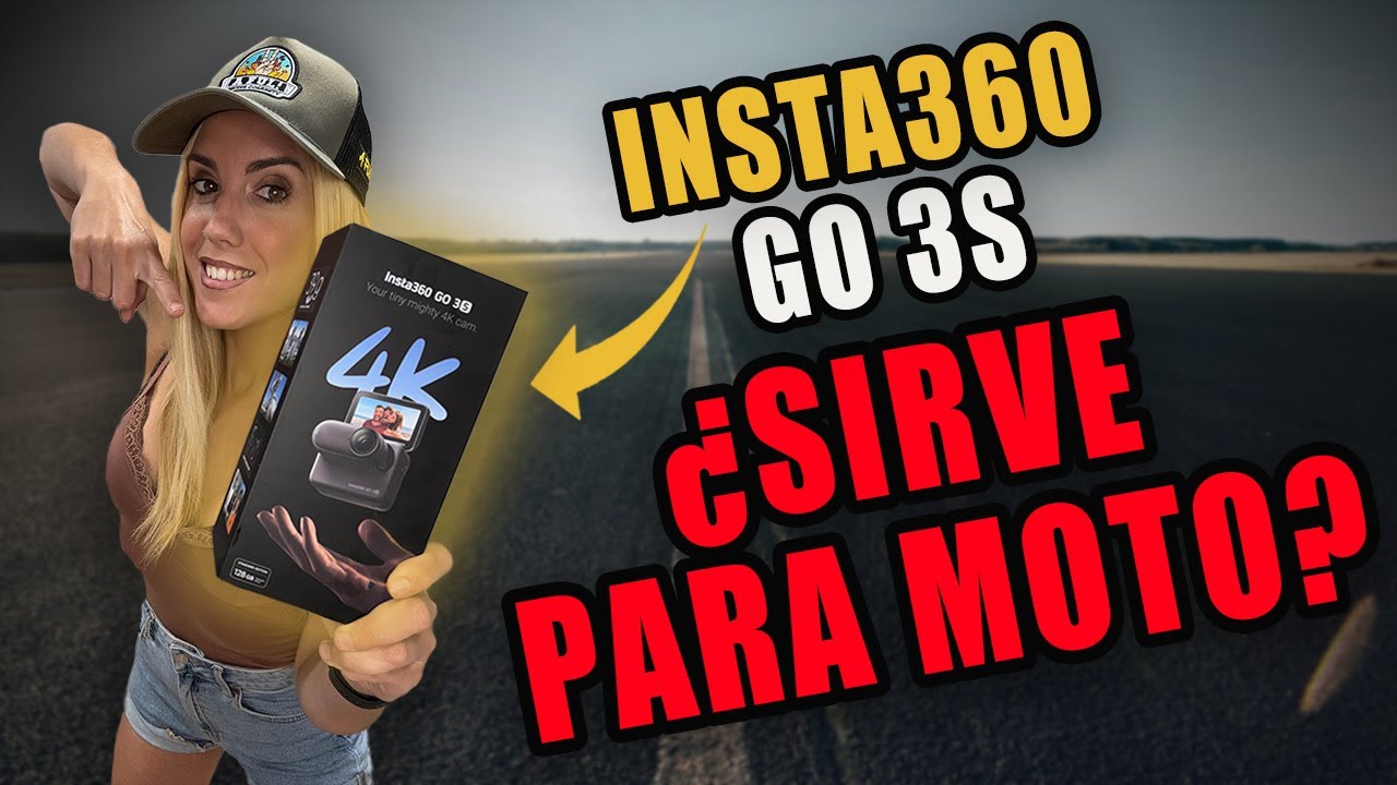 🏍️ ¿Insta360 GO 3S como ÚNICA cámara para MOTOVLOG? La verdad en carretera (4K) 🔥
