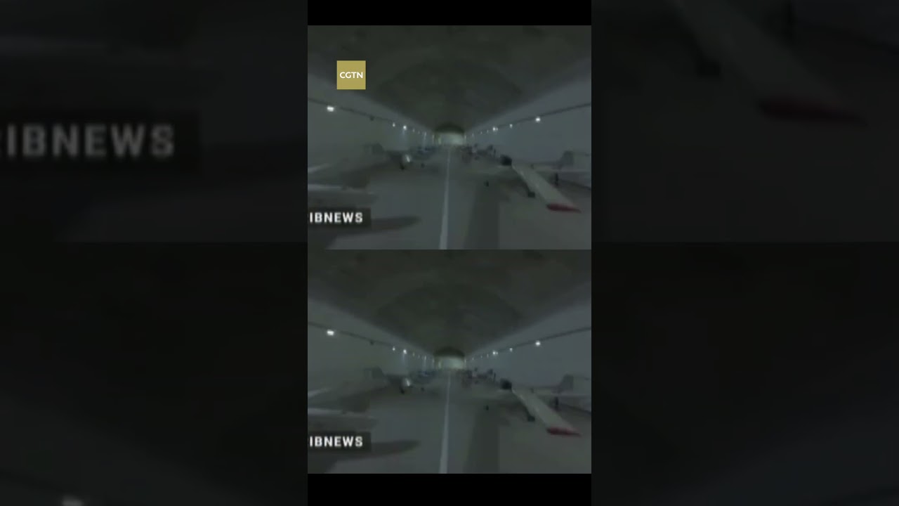 Iran's IRGC unveils new underground drone base