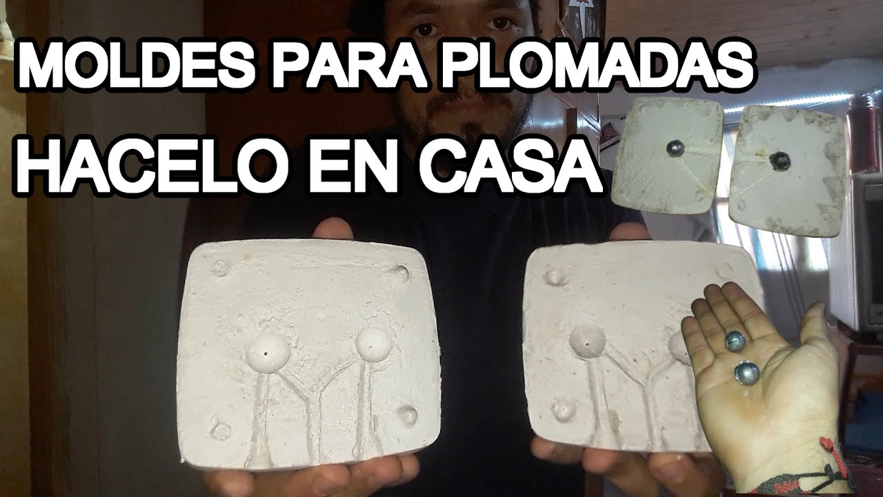 Como HACER MOLDES PARA PLOMADAS