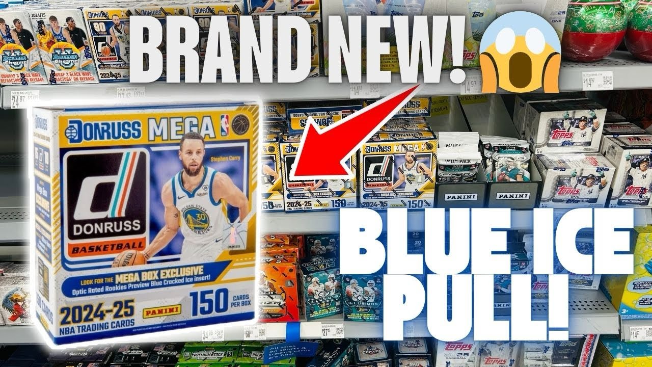 🚨ПОСМОТРИТЕ, ПРЕЖДЕ ЧЕМ ПОКУПАТЬ! ОБЗОР DONRUSS 🏀 MEGA BOX (WALMART) 2024/25! МЫ СДЕЛАЛИ ТОПОВЫЙ ...