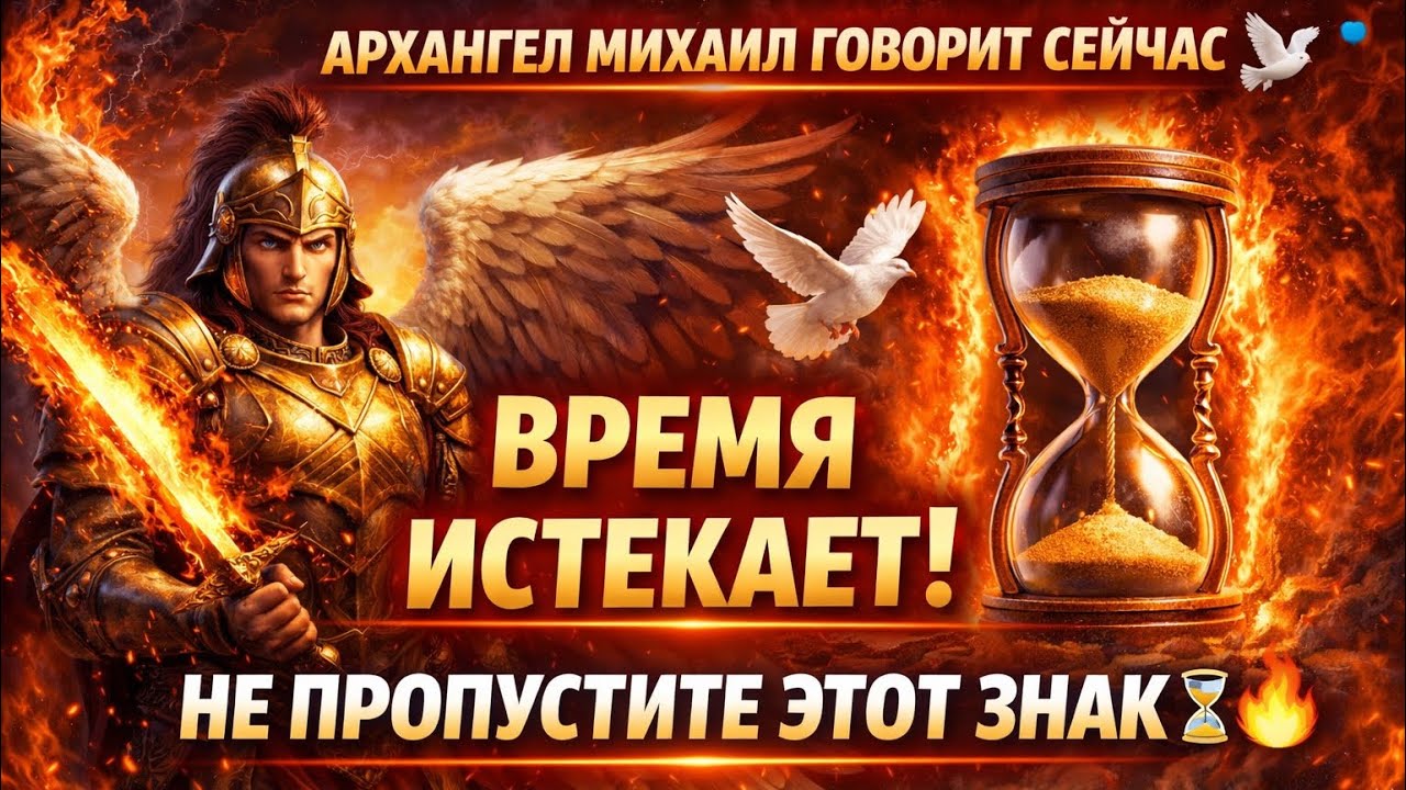 Архангел Михаил говорит сейчас 🕊️ — Это окно закрывается, не отводите взгляд ⏳🔥