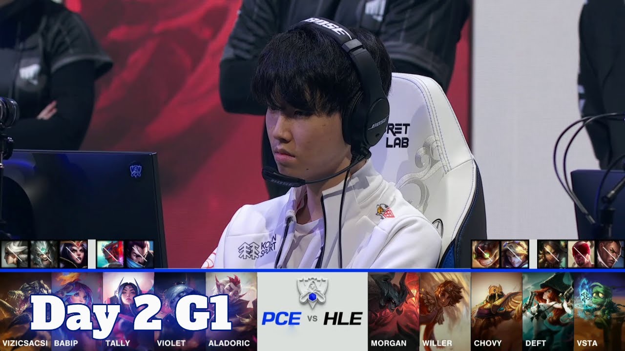 PCE vs HLE | Day 2 Play-Ins S11 LoL Worlds 2021 | PEACE vs Hanwha Life Esports