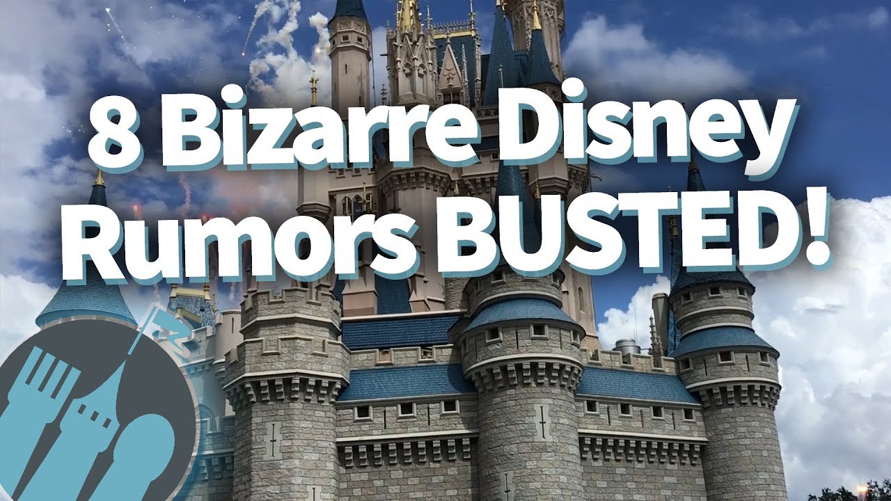 8 Bizarre Disney Rumors BUSTED!