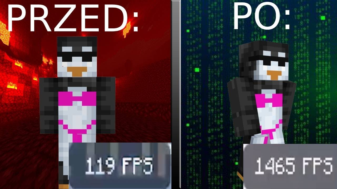 JAK MIEĆ WIĘCEJ FPS W MINECRAFT NA KAŻDYM KOMPUTERZE?! [Nawet 7k fps!!!]