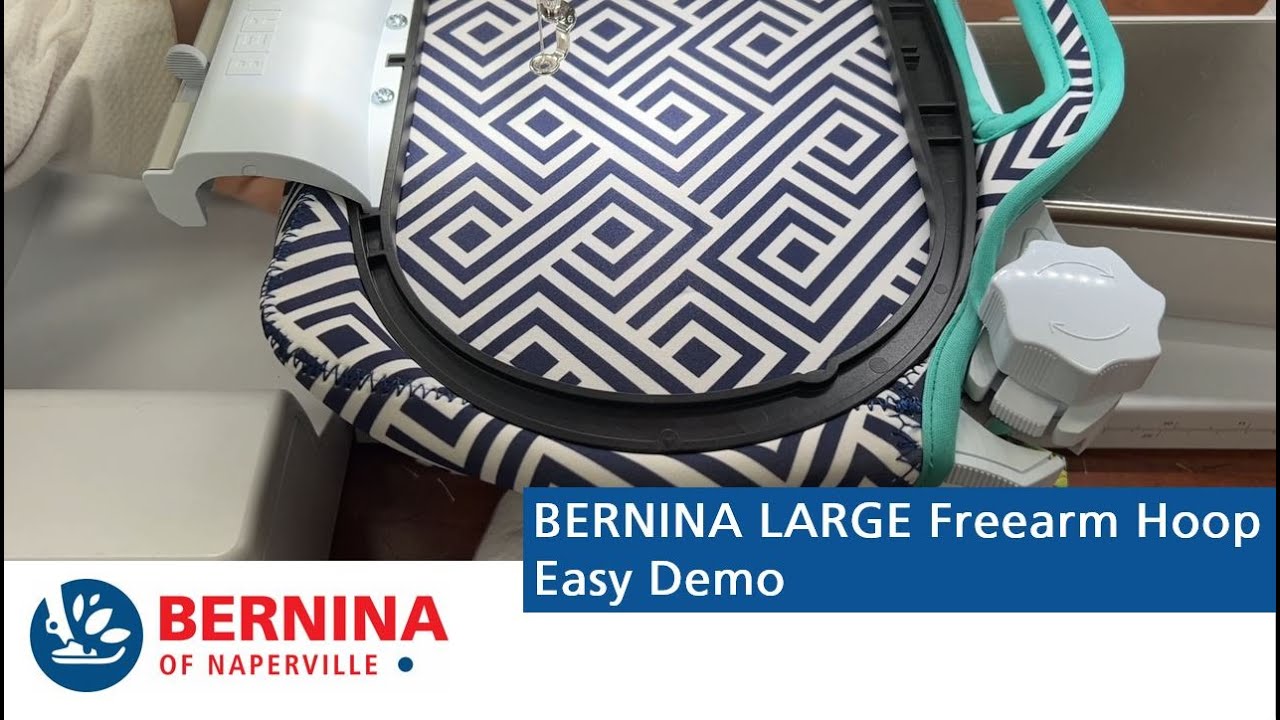 Introducing the BERNINA Large Freearm
