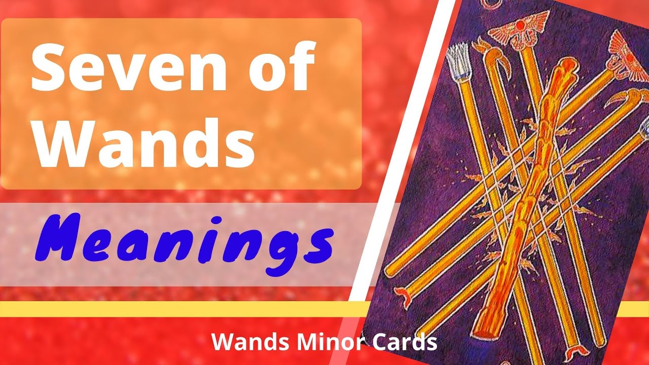 The Seven of Wands - why is it Valour? Thoth Tarot card meanings