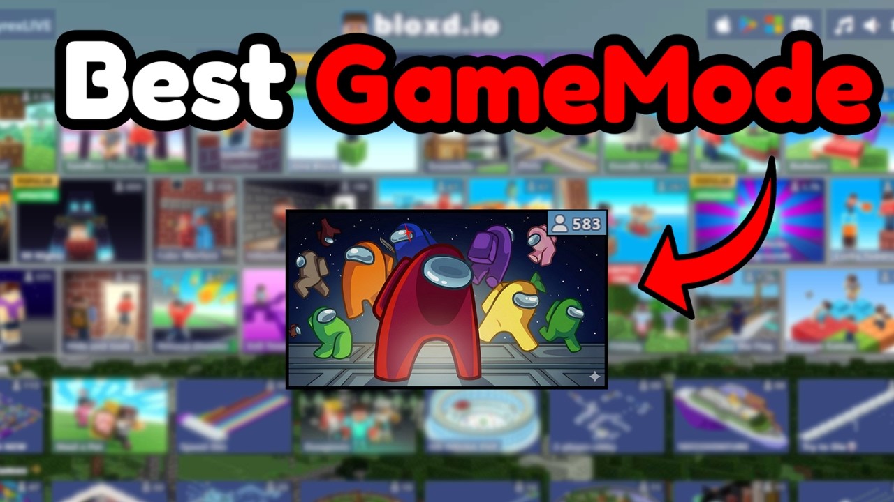 Bloxd Added Among Us In Bloxd.io !!!