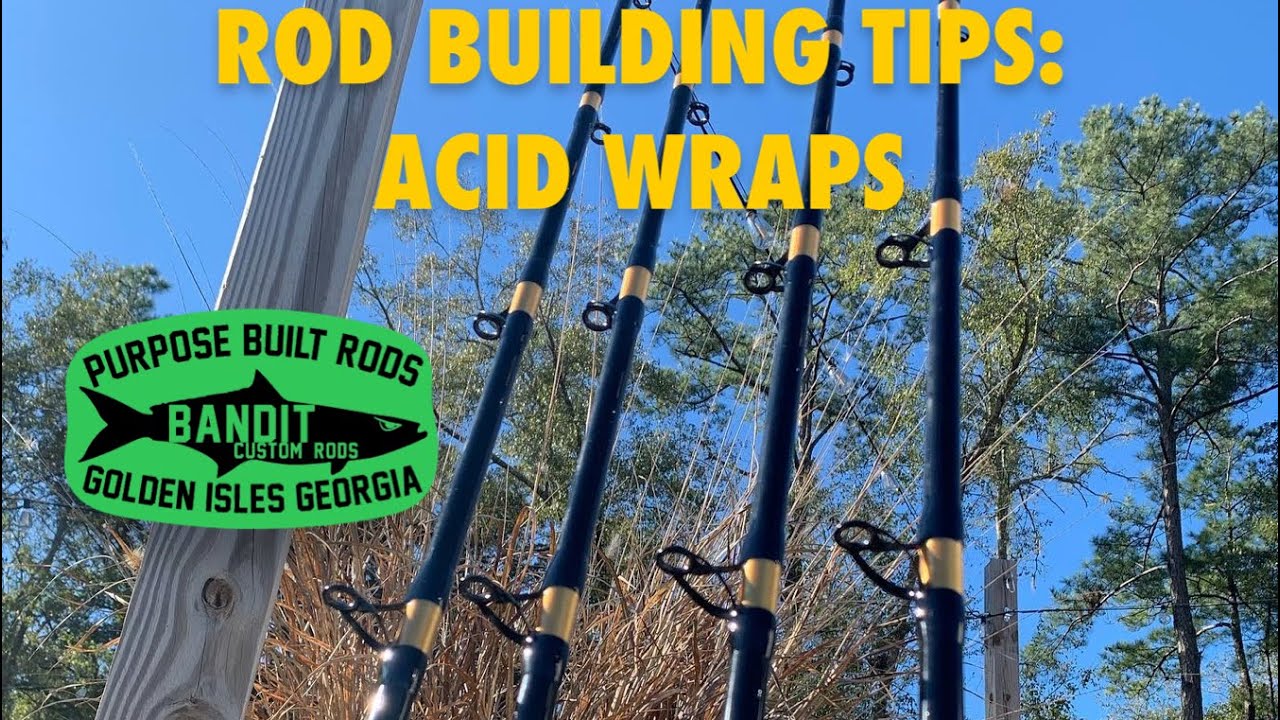 Rod Building Tips: Easy way to set up an Acid Wrap