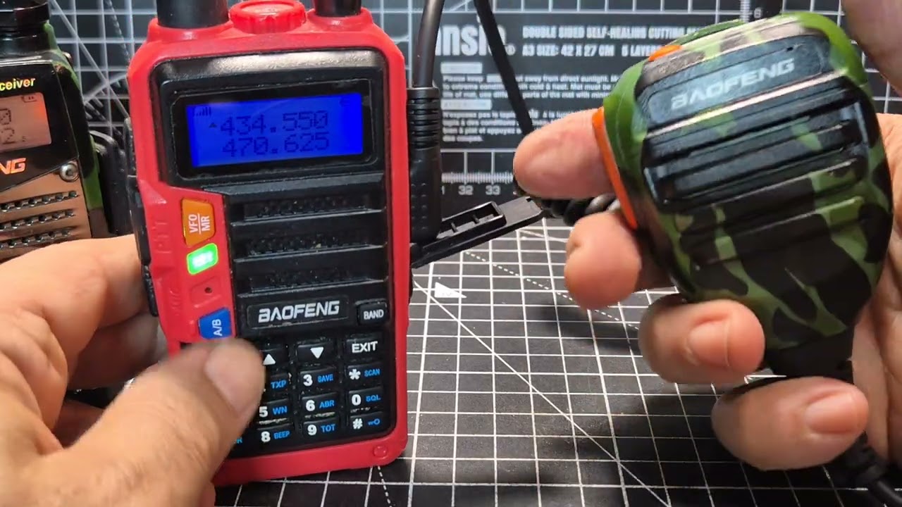 WaterProof Speaker Mic - Baofeng Quansheng ETC