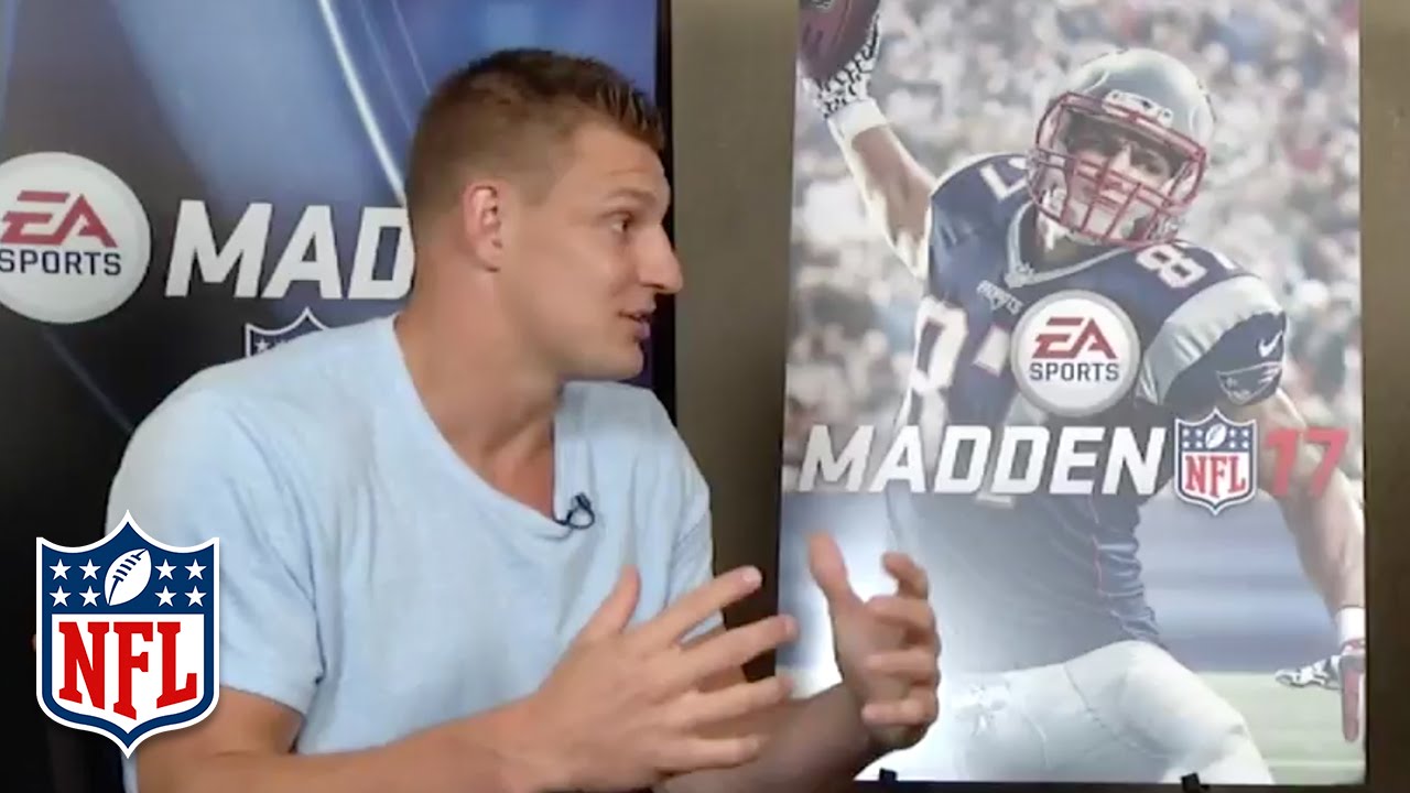 Rob Gronkowski Reveals 'Madden NFL 17' Alternate Cover Poses | NFL