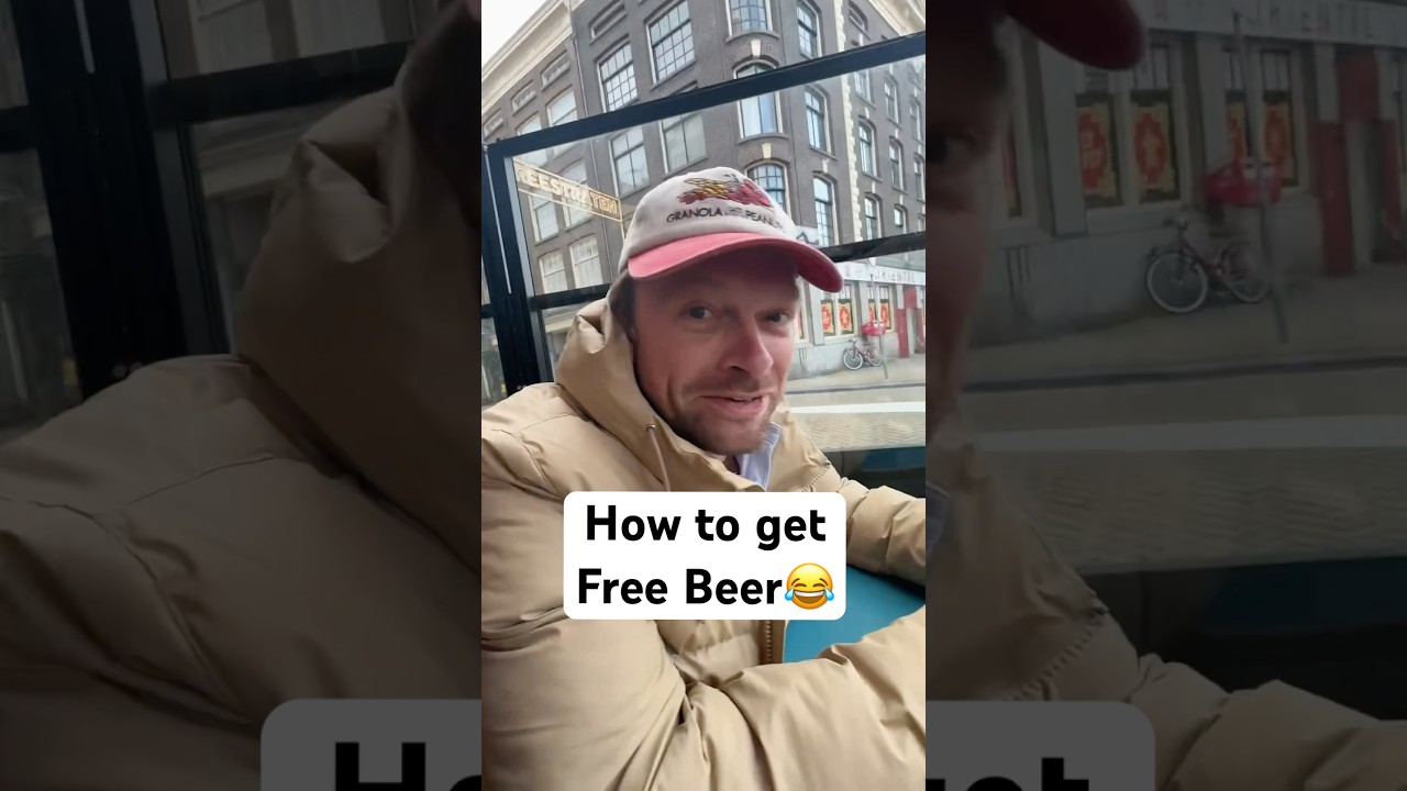 Как получить бесплатное пиво😂