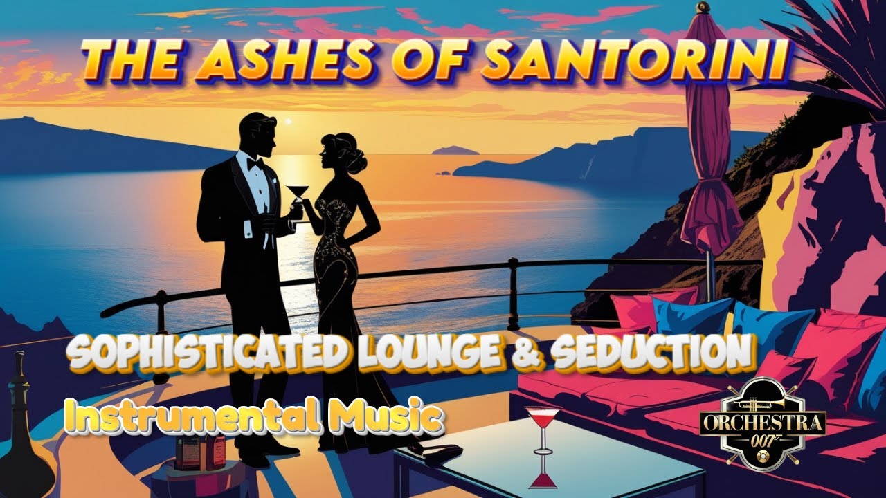 The Ashes of Santorini | SOPHISTICATED LOUNGE JAZZ | Casino Music | Orchestra 007