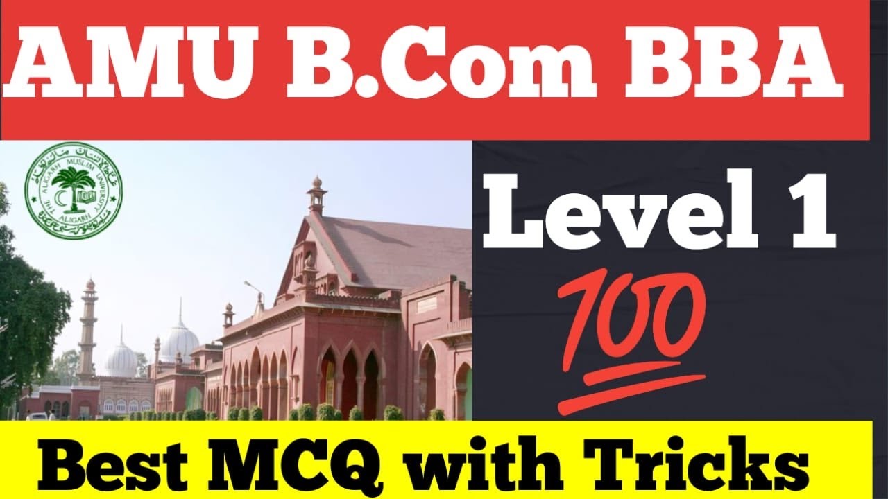 B.COM Entrance 2026-27 | Best Strategy with Tricks | AMU B.Com Easiest Method | #bcom #amubcomhons 