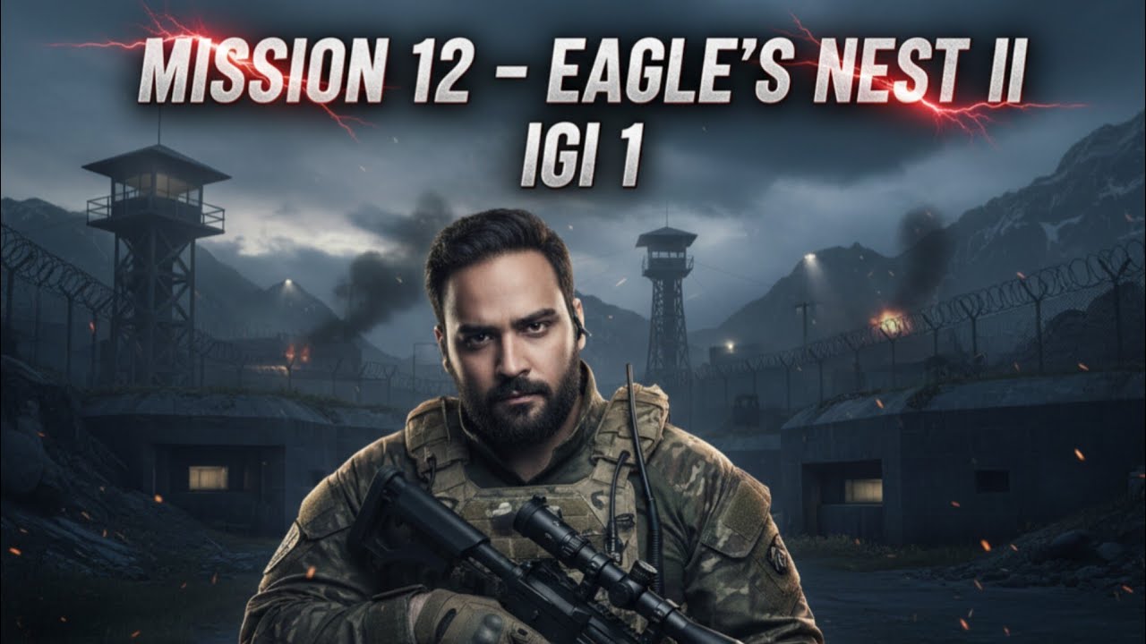 Elite Fortress | Eagle’s Nest II Mein Secret Intel Retrieve Karna – IGI 1 Mission 12 | 4K 60FPS