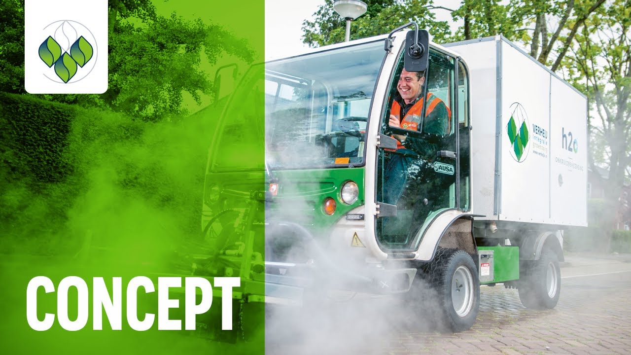 Nieuw concept: h2O-onkruidbeheersing