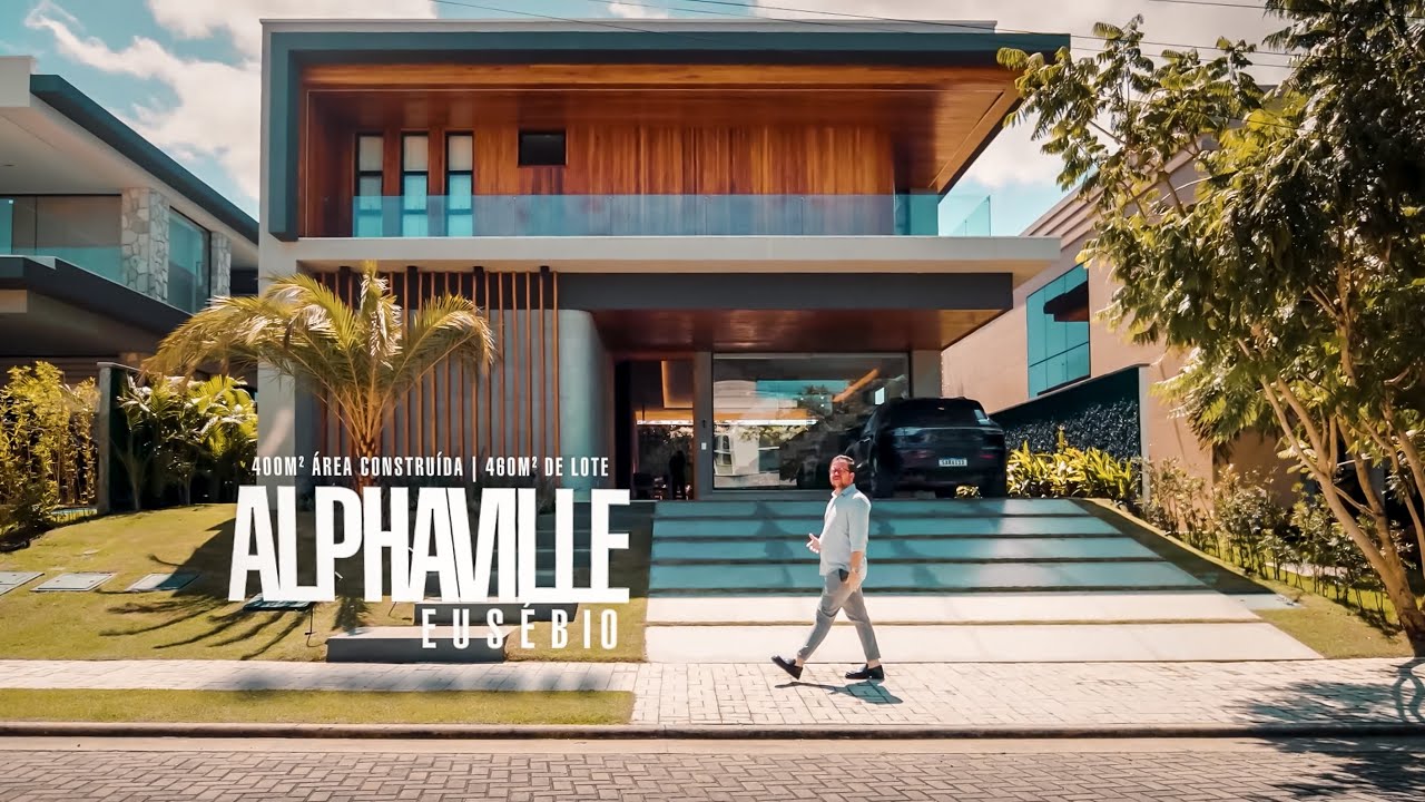 Isso SIM é alto padrão 😱 Casa com 400m2 no Alphaville Eusébio