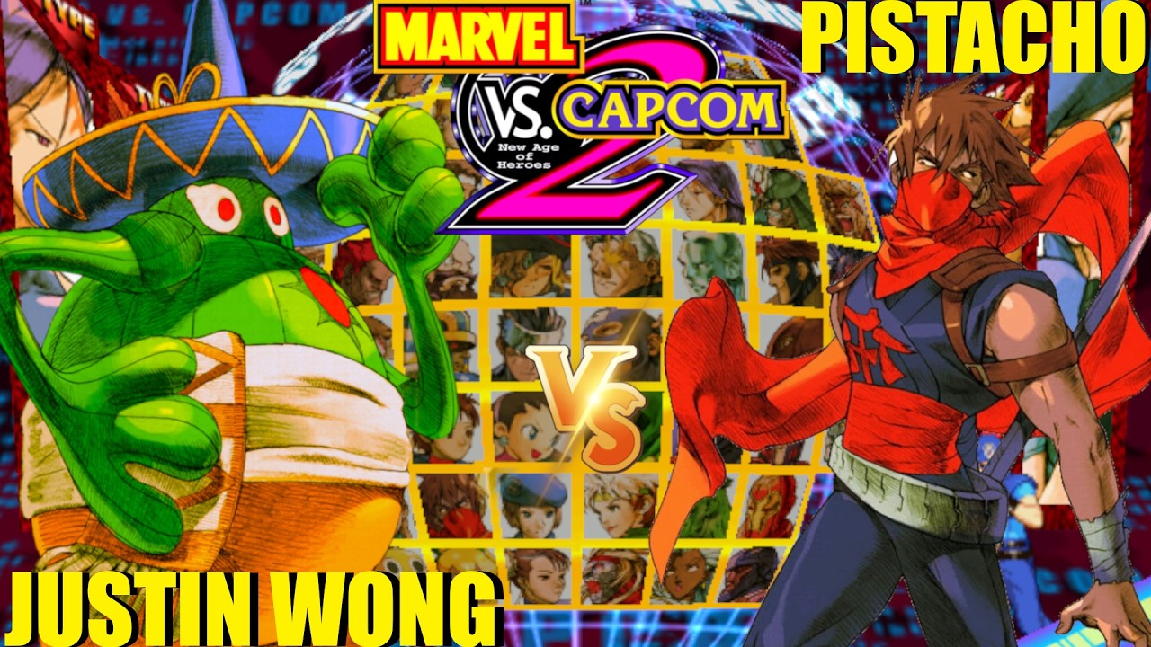 Marvel vs Capcom 2: JUSTIN WONG vs PISTACHO