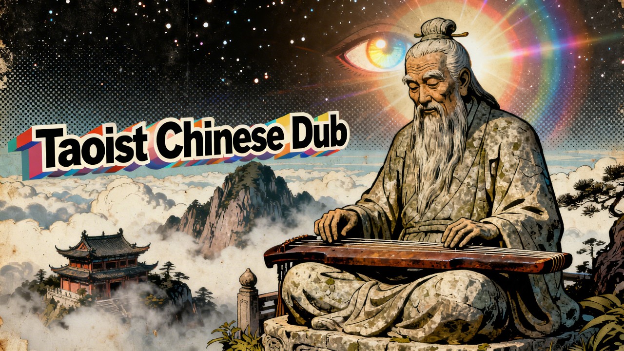 Psychedelic Taoist Chinese Dub (Full AI Album) | A journey of a thousand miles begins with dub