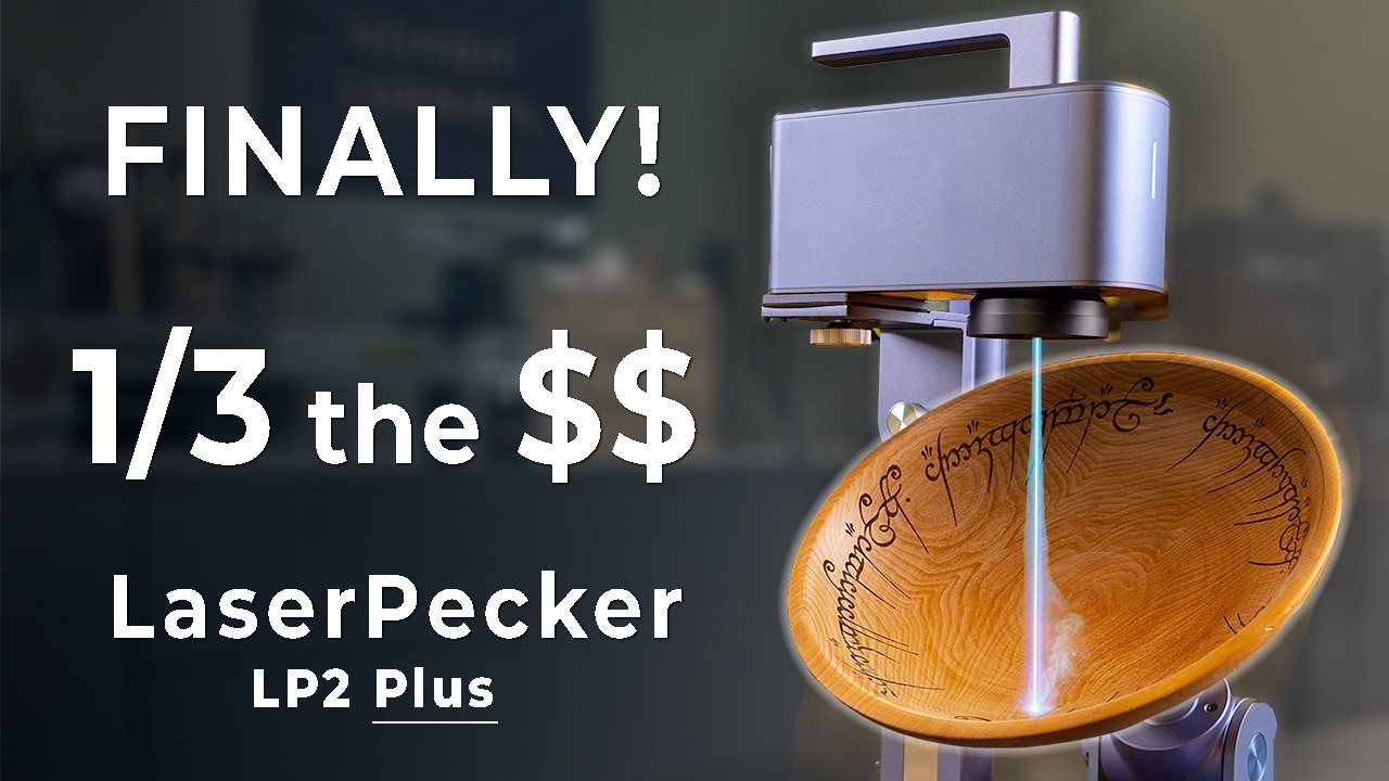 Лазер, идеально подходящий для деревообработчиков | LaserPecker LP2 Plus