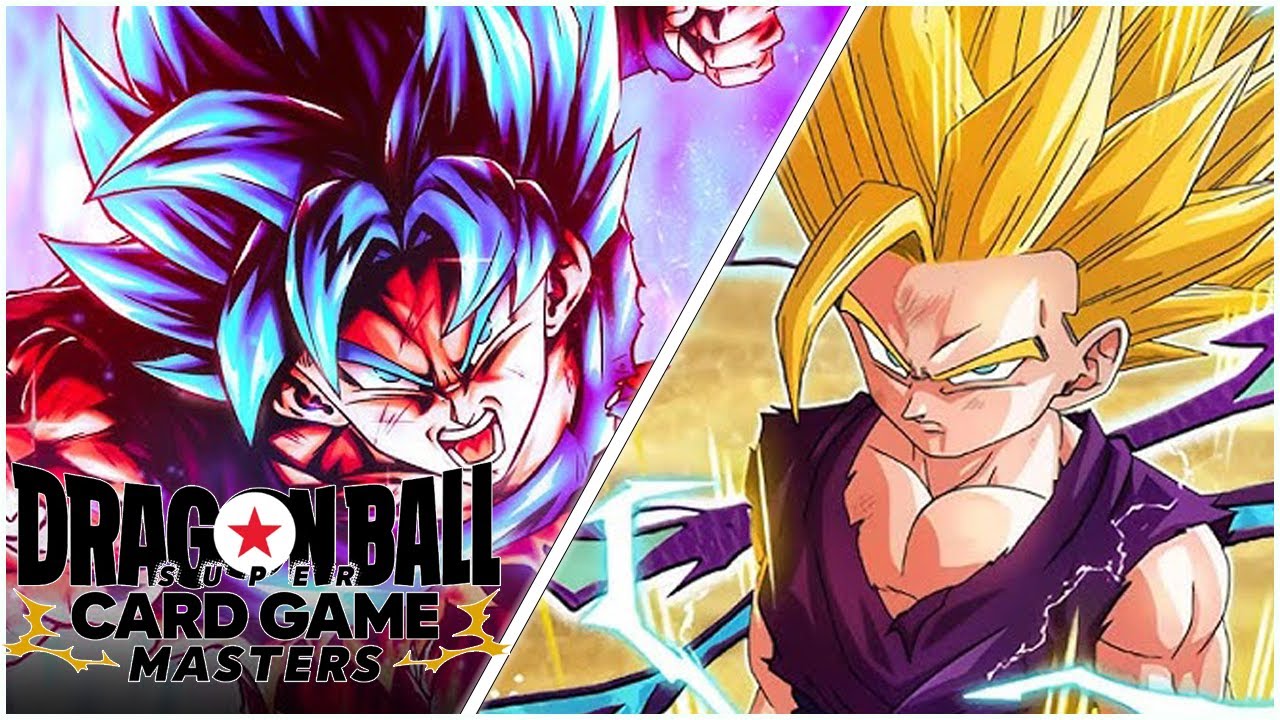 SSBK Сон Гоку (B) против SS2 Сон Гохана (G) | Геймплей Dragon Ball Super Card Game Masters