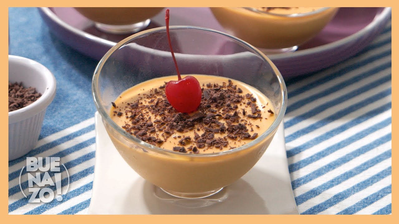 Un postre de lúcuma que sorprenderá a tu paladar | Mousse de lúcuma | Buenazo!