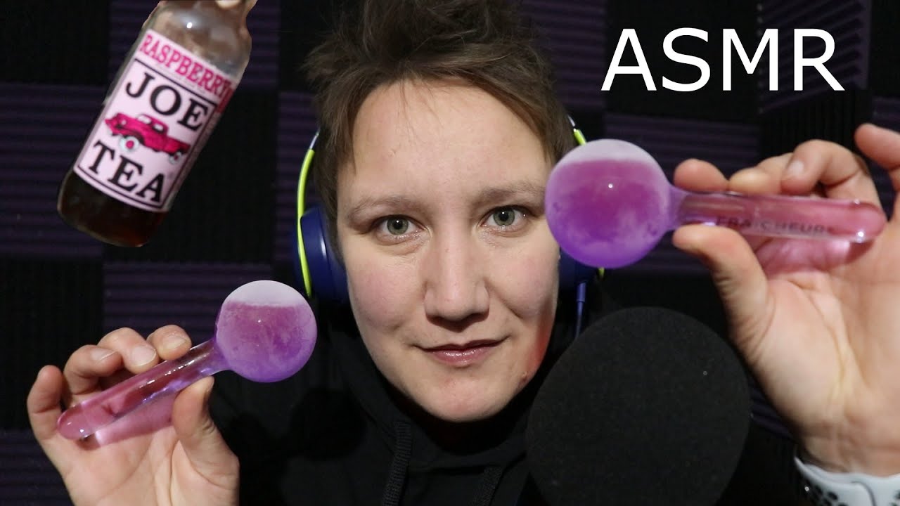 ASMR ~ Water Globes (Water Sounds, Glass Sounds, Tapping, Mouth Sounds) Christmas Countdown Day 9